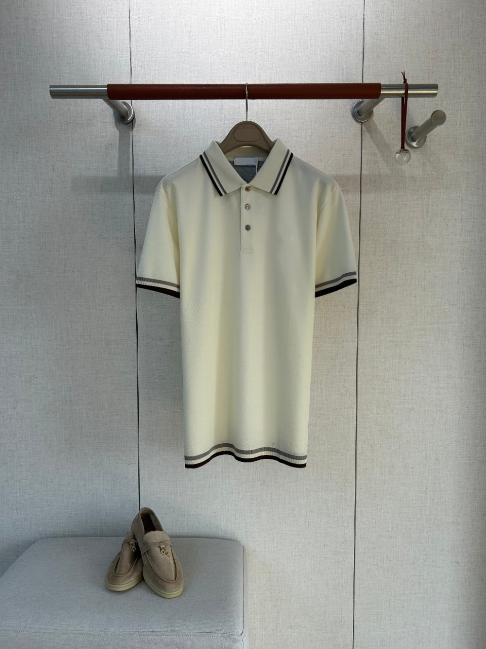 Old Money Style Herren Braun-G – Polo Shirt Pique Bewertung und Preis