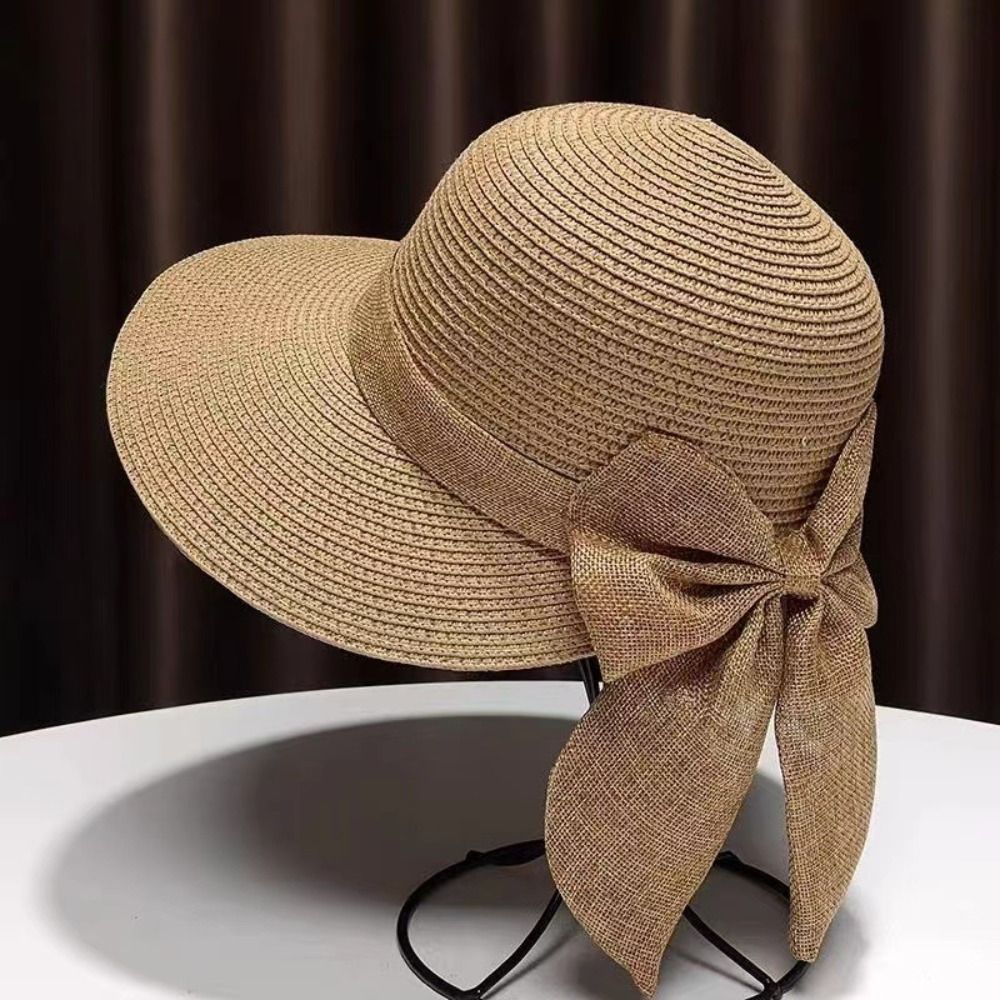 Bowknot Sonnenhut Sommer atmun – Bucket Hat Straw Bewertung und Preis