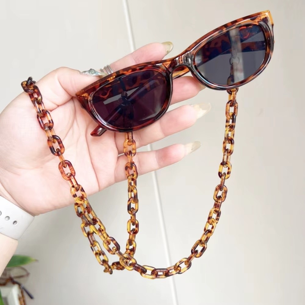 Rutschfeste Leoparden-Acryl-Br – Sunglass Retainer Cord Bewertung und Preis