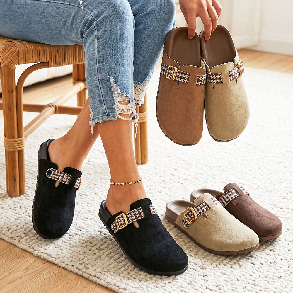Damen-Mules mit geschlossener  – Espadrille Slip On Bewertung und Preis